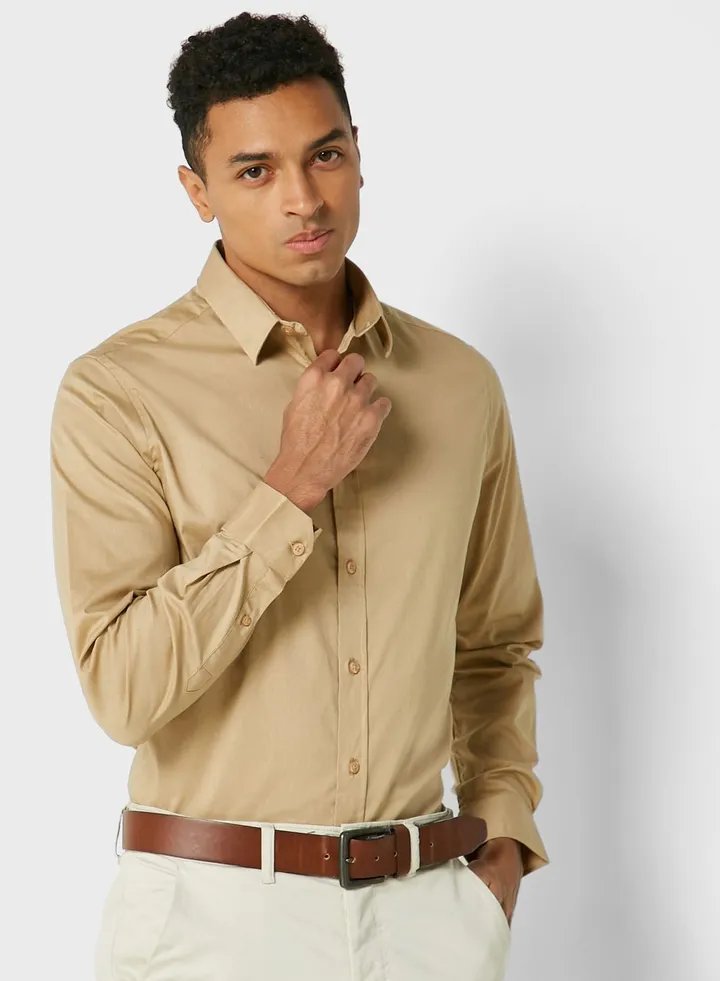 Stretch Poplin Shirt