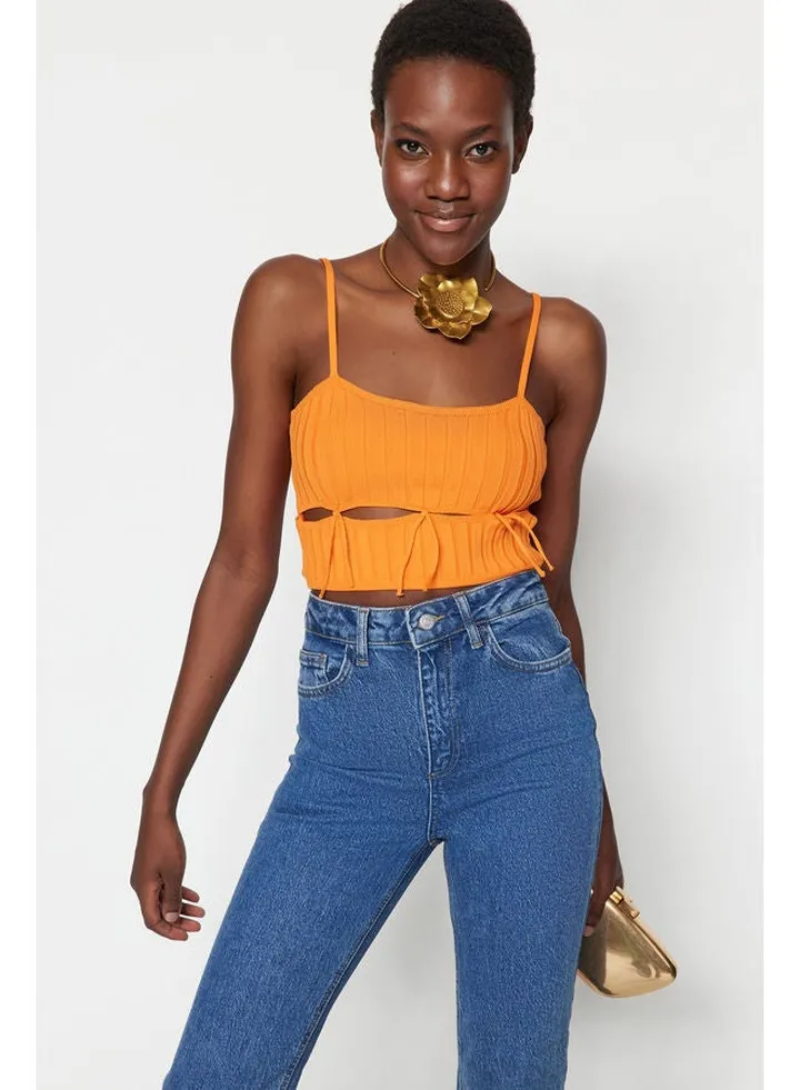Woman Blouse Orange
