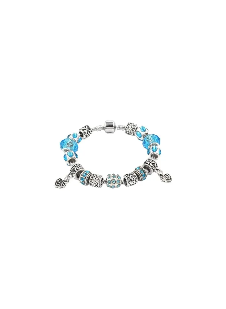 European And American Fashion Trend Women's Hand Ornaments Crystal Glass Bracelet
