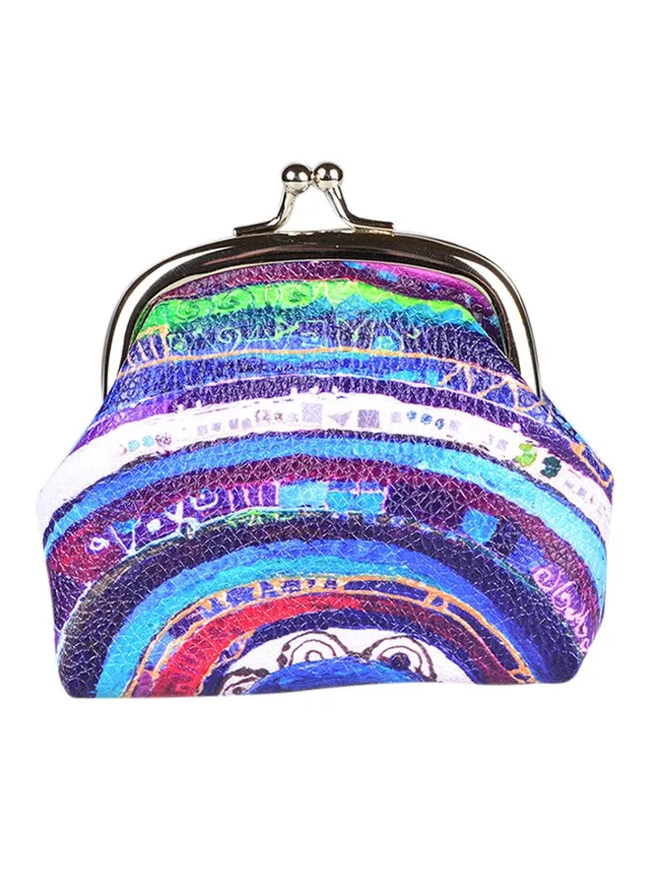 Evil Eye Coin Purse Blue/Purple/Green