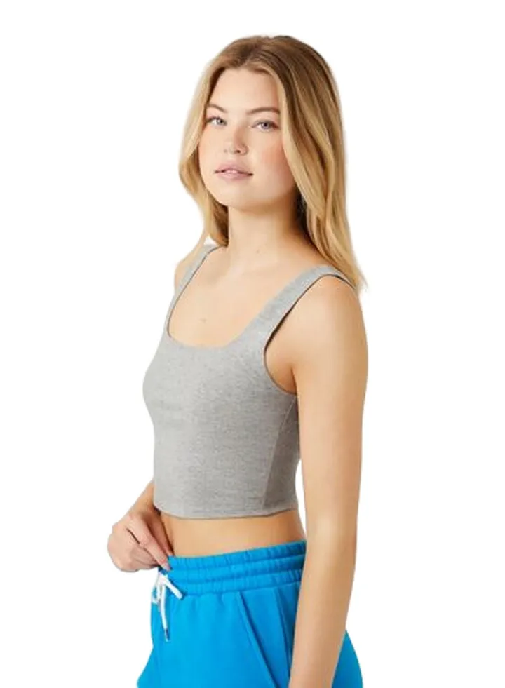 Organically Grown Cotton Cropped Tank Top