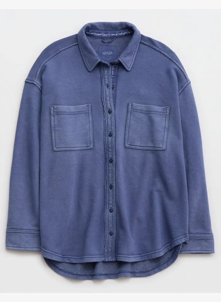 Aerie Lumberjane Fleece Shirt