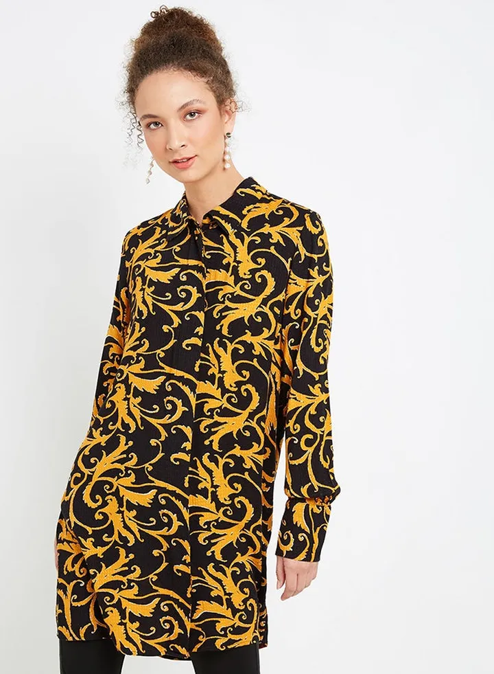 Aslara Long Sleeve Shirt Black