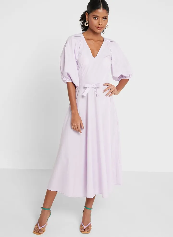Puff Sleeve Dress