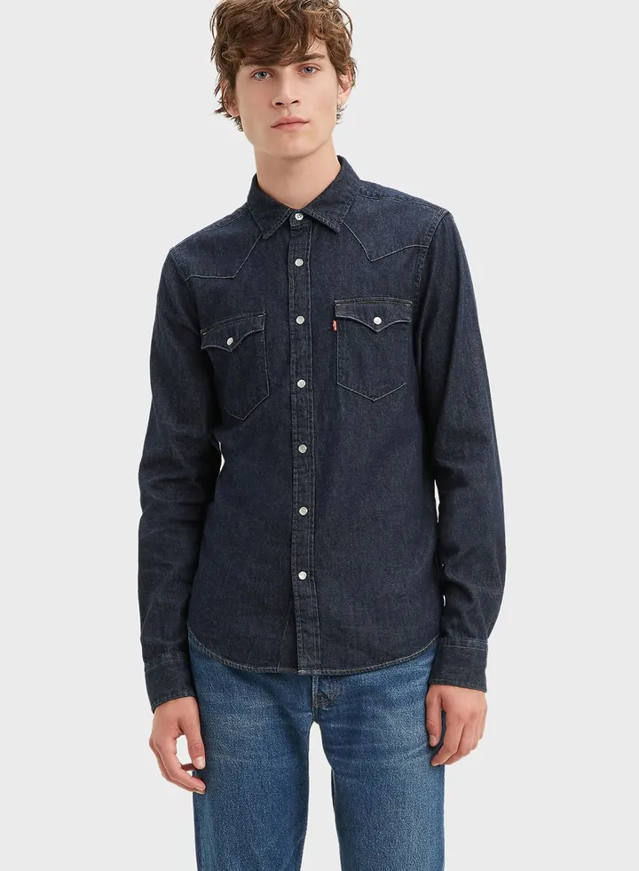 Double Pocket Regular Fit Shirt