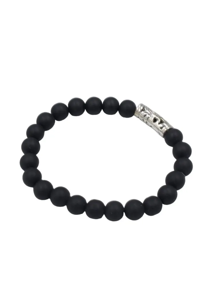 Fashion Stone Bracelet- Black