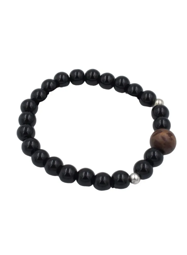 Fashion Stone Bracelet- Black