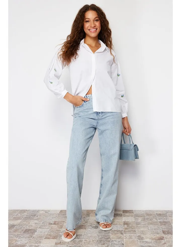 Shirt - Ecru - Regular fit