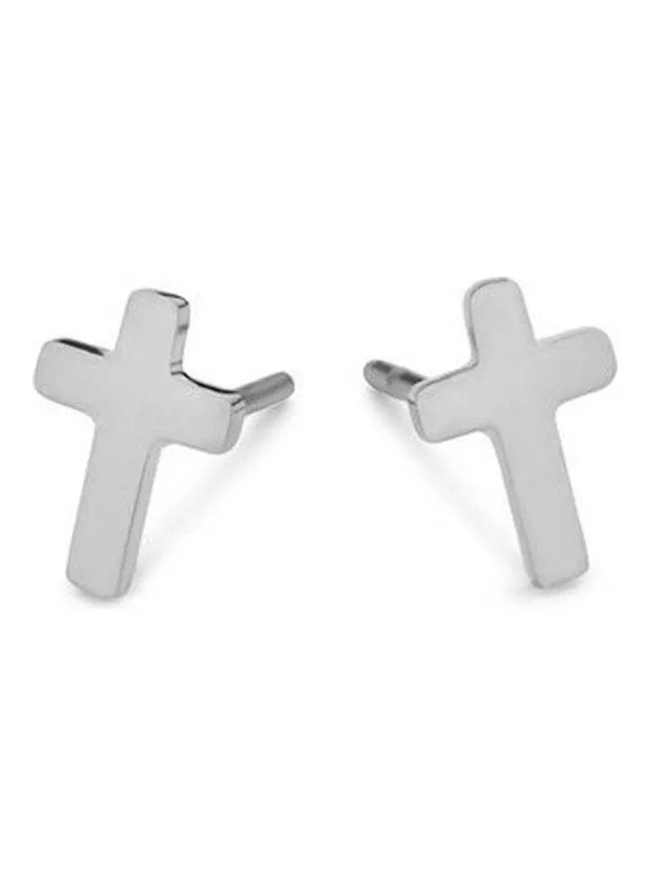 Ear Studs Cross