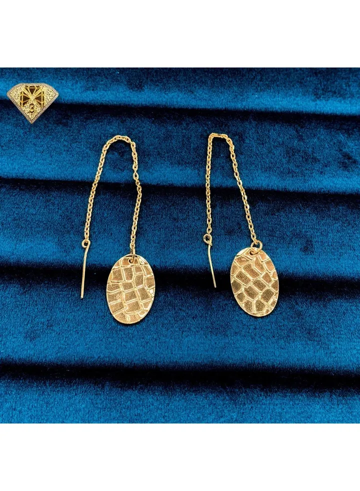 Gold-Plated Earrings for Women Without Stones - Elegant and Versatile Accessories.