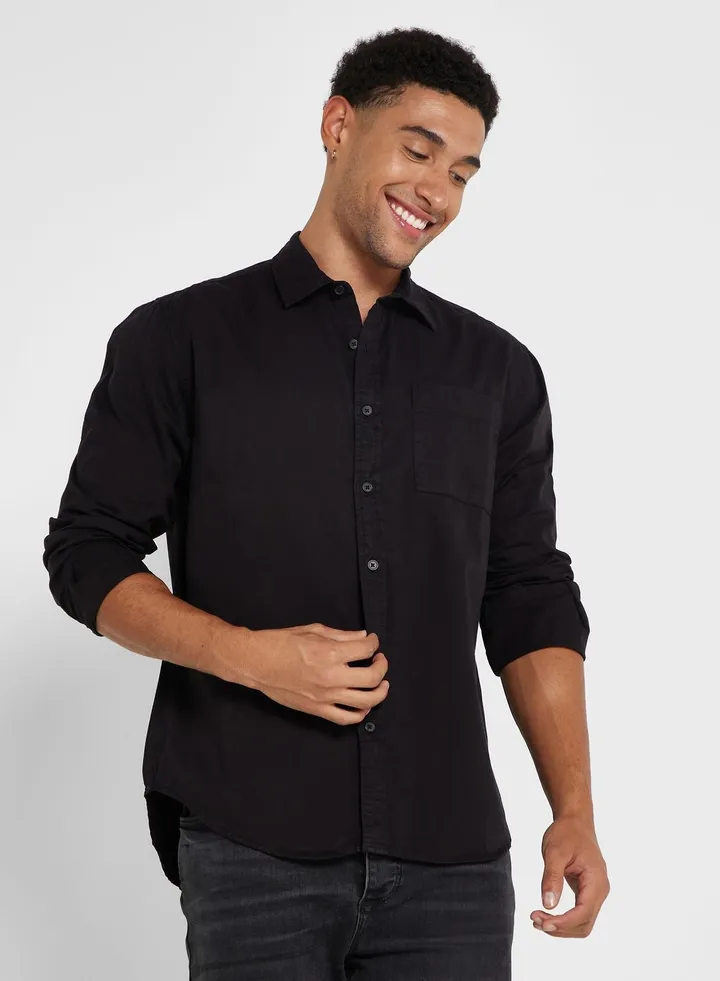 Twill Long Sleeve Shirt
