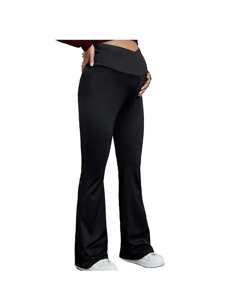 Women's maternity pants for big belly casual pajamas pregnancy pants