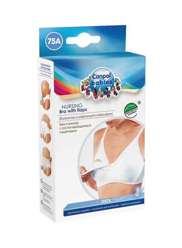 Classic Maternity Bra White