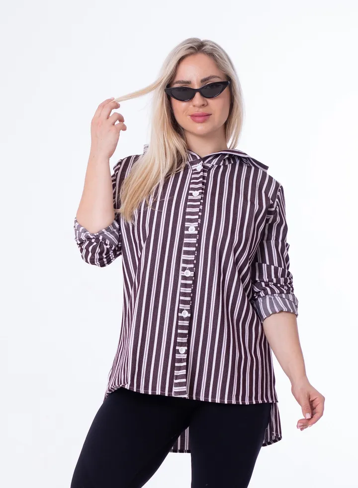 Capichu striped chemise
