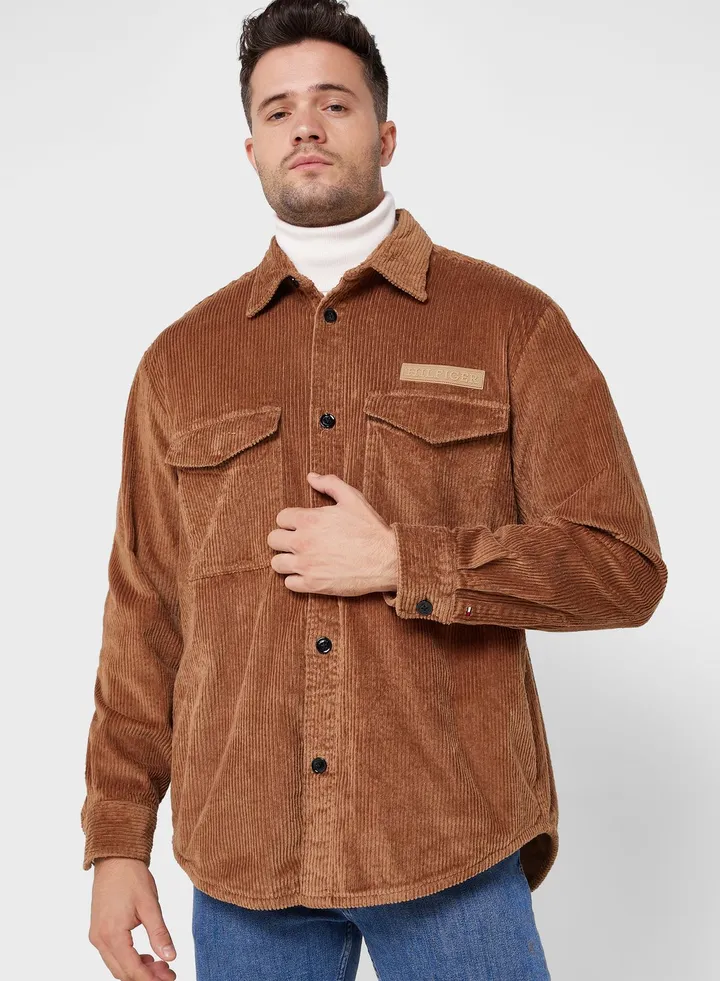Double Pocket Corduroy Jacket