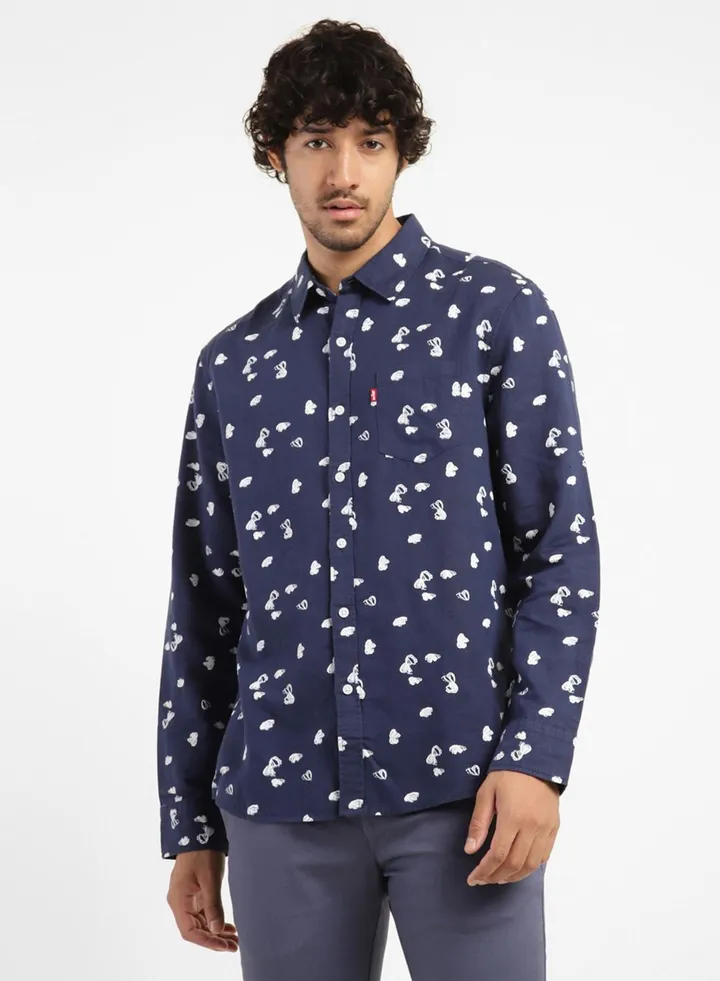 Pocket Detail Regular Fit Shirt