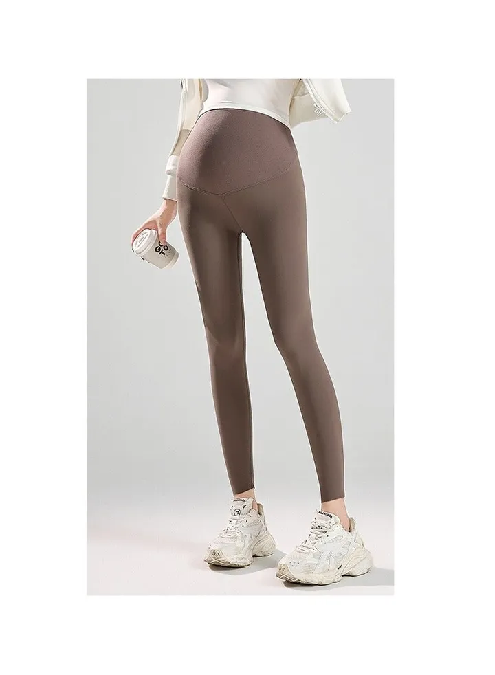 Women's maternity pants for big belly casual pajamas pregnancy pants