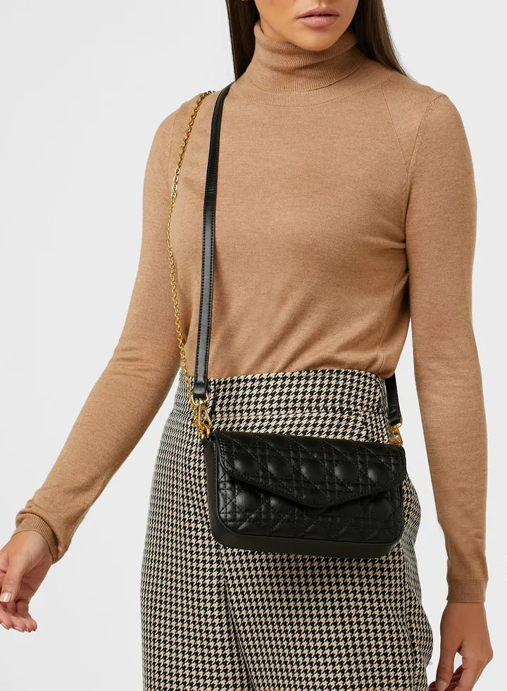 Quilted Crossbody Bag