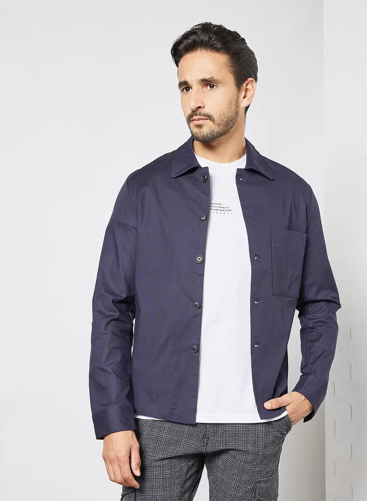 Solid Shirt Navy