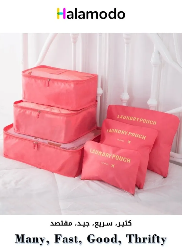 6-piece Storage Box Set, Oxford Cloth Bag Clothing Boxes, Multifunctional Bags, Travel Box,Home Wardrobe Organizer
