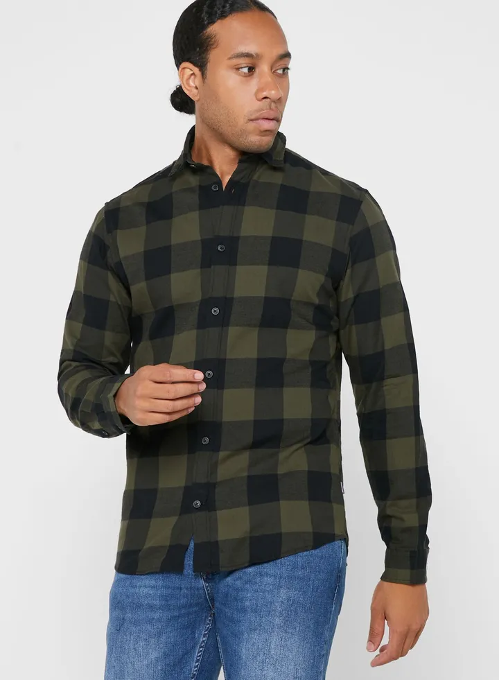 Casual Stylish Shirt Green