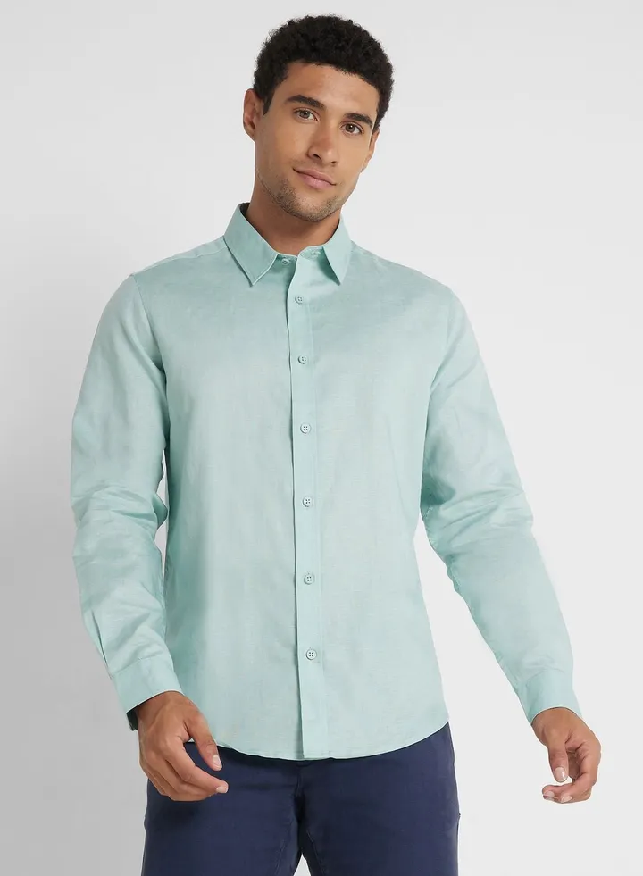Long Sleeve Linen Shirt