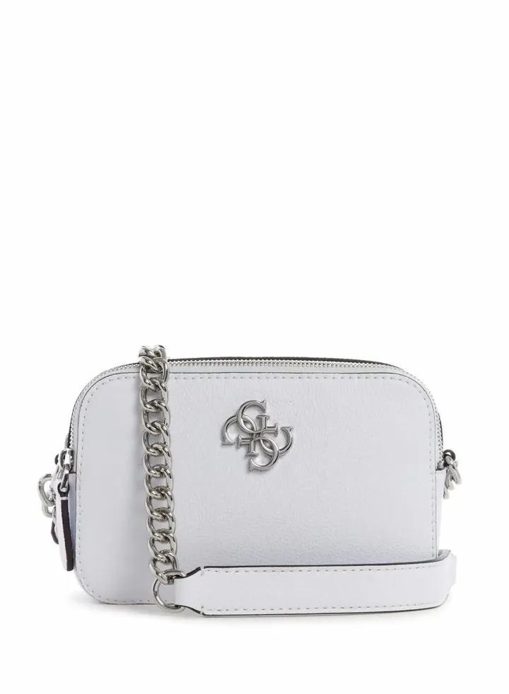 Guess Noelle Crossbody Camera Bag For Women White