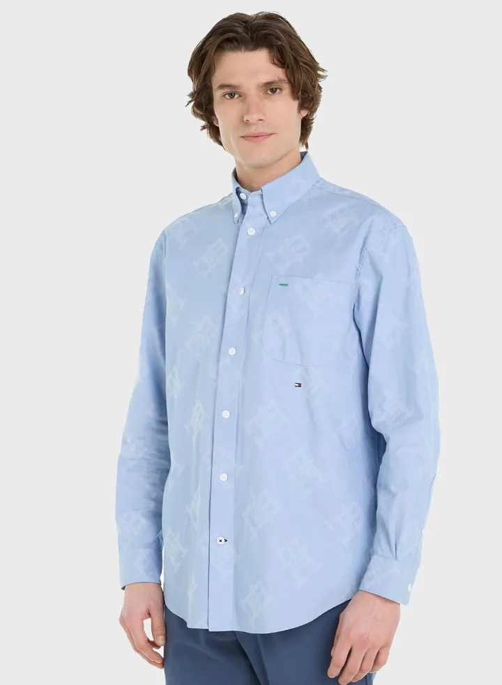 Printed Slim Fit Shirt