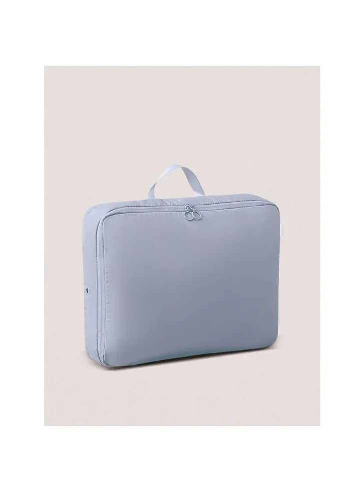 Travel Compression Storage Bag Travel Bag Travel Bag Down Jacket Storage Bag Fabric Expanding Storage Bag-Grey40*30*10