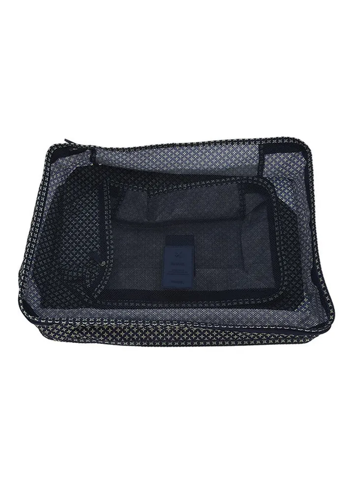 6-Piece Travel Storage Pouch For Outdoor Traveling Deep Blue