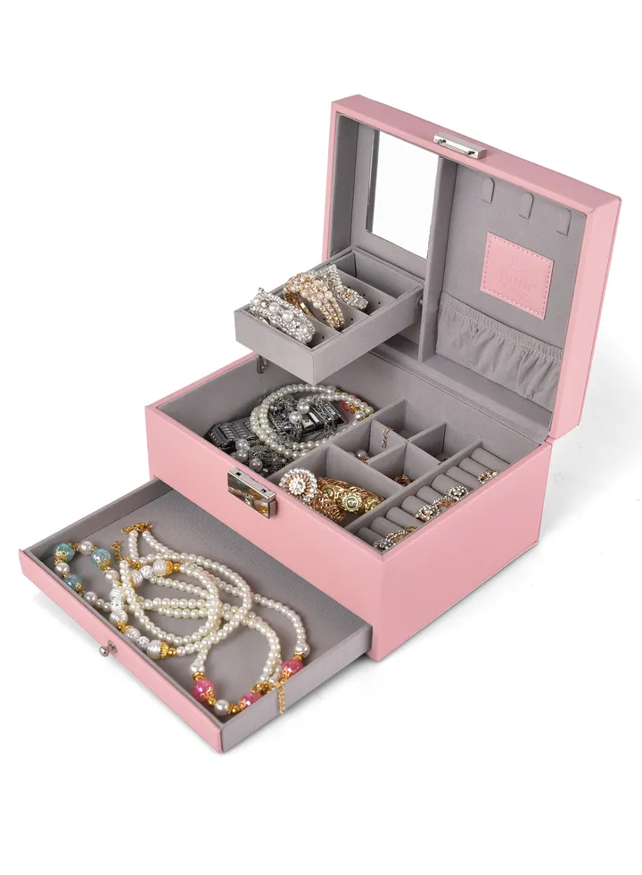 Magellan Pink Jewelry Organizer Bag Accessories Organizer