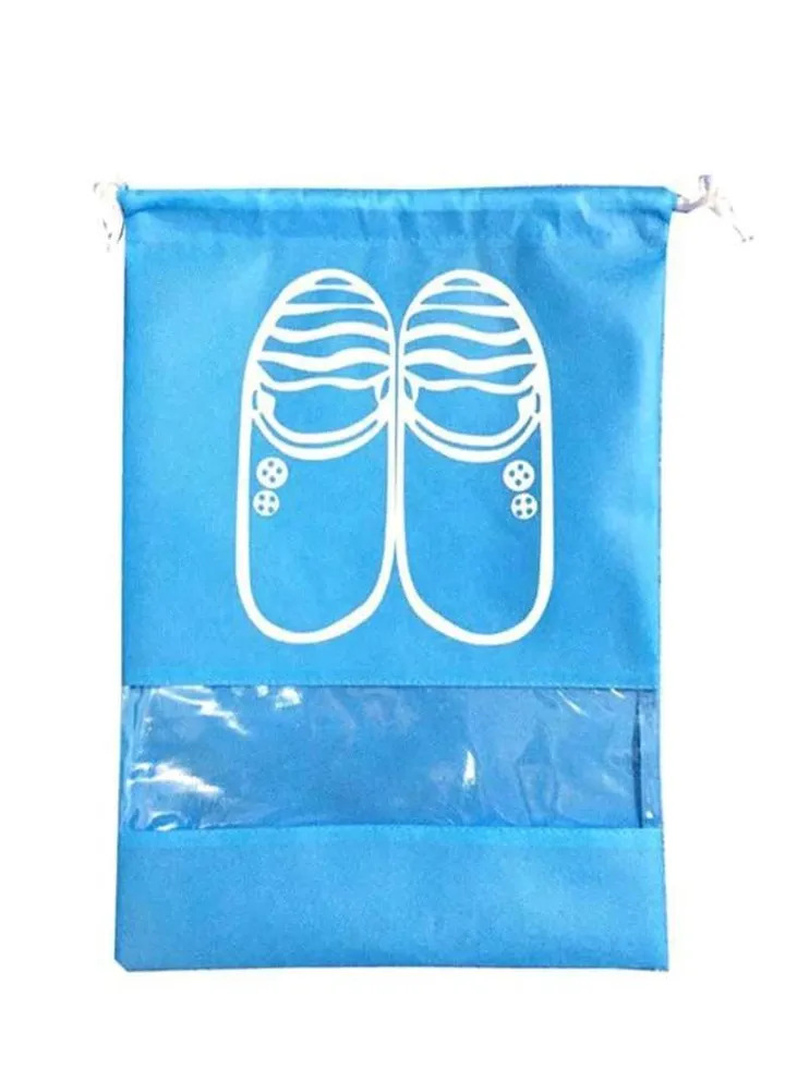 Waterproof Shoes Storage Bag Blue/Pink