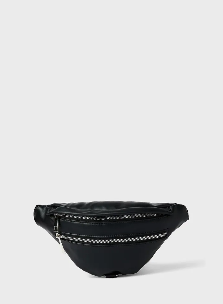 Faux Leather Waistpack