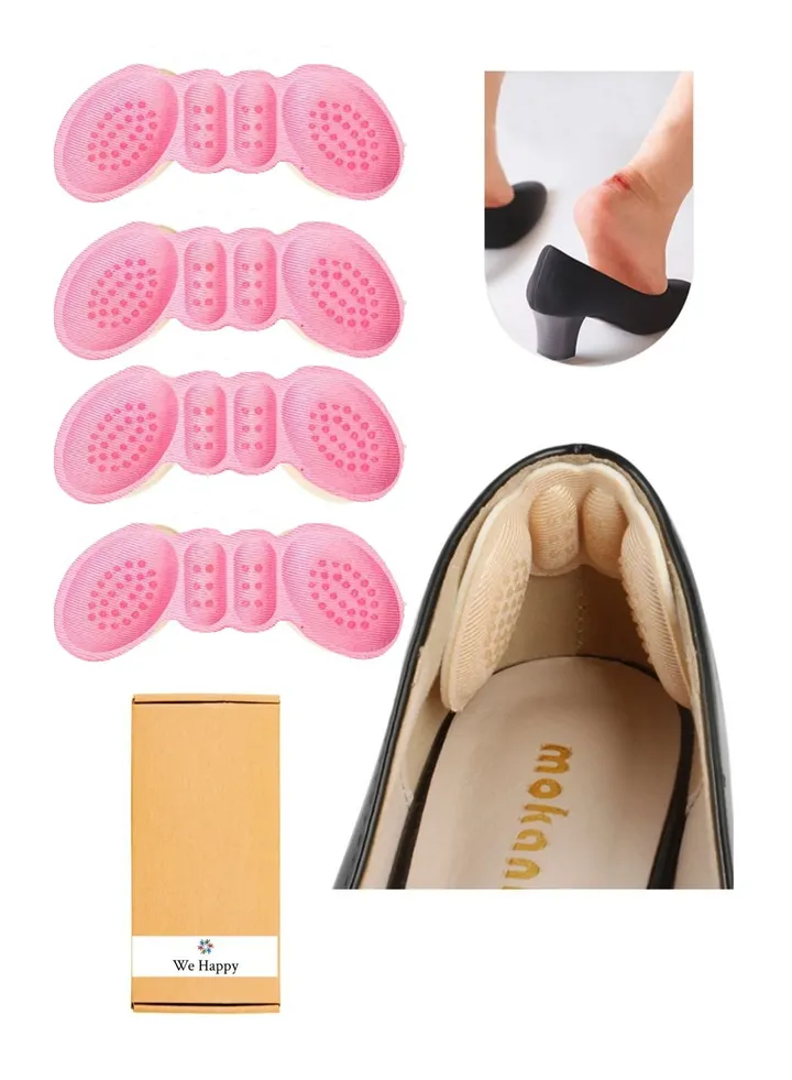 4-Piece Insoles For Shoes High Heels