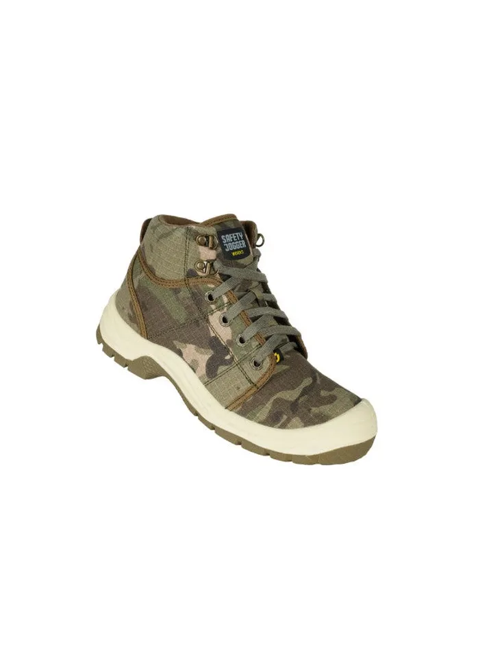 189-50 Safety Jogger Mens Boots DESERT S1P Dark Brown