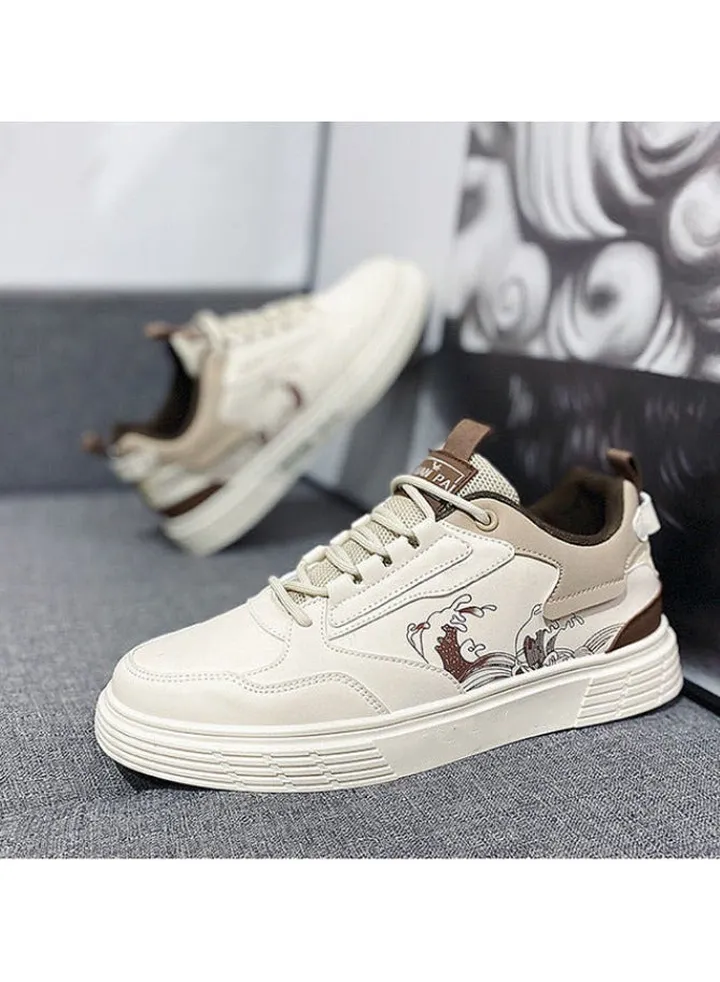 Spring New Fashion Trend Men's Casual Flat Shoes Korean Men's Board Shoes