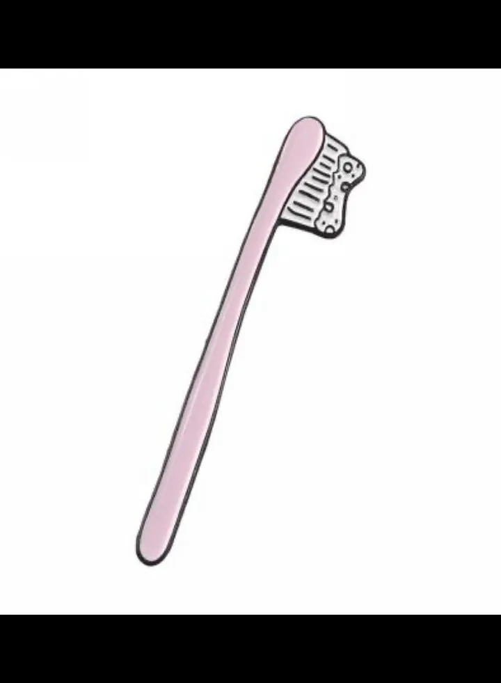 Tooth Btush Design Brooch