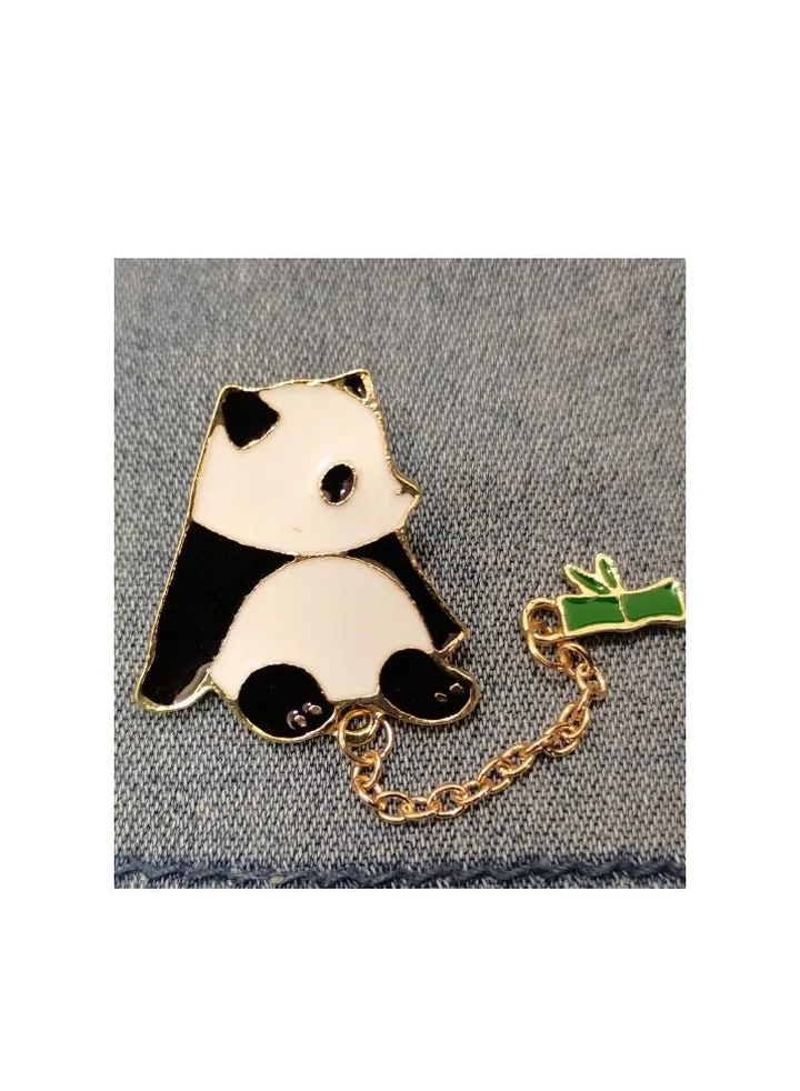 Panda Brooch