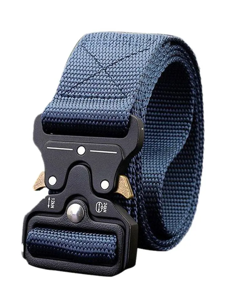 Tactical Military Belt Dark Blue/Black