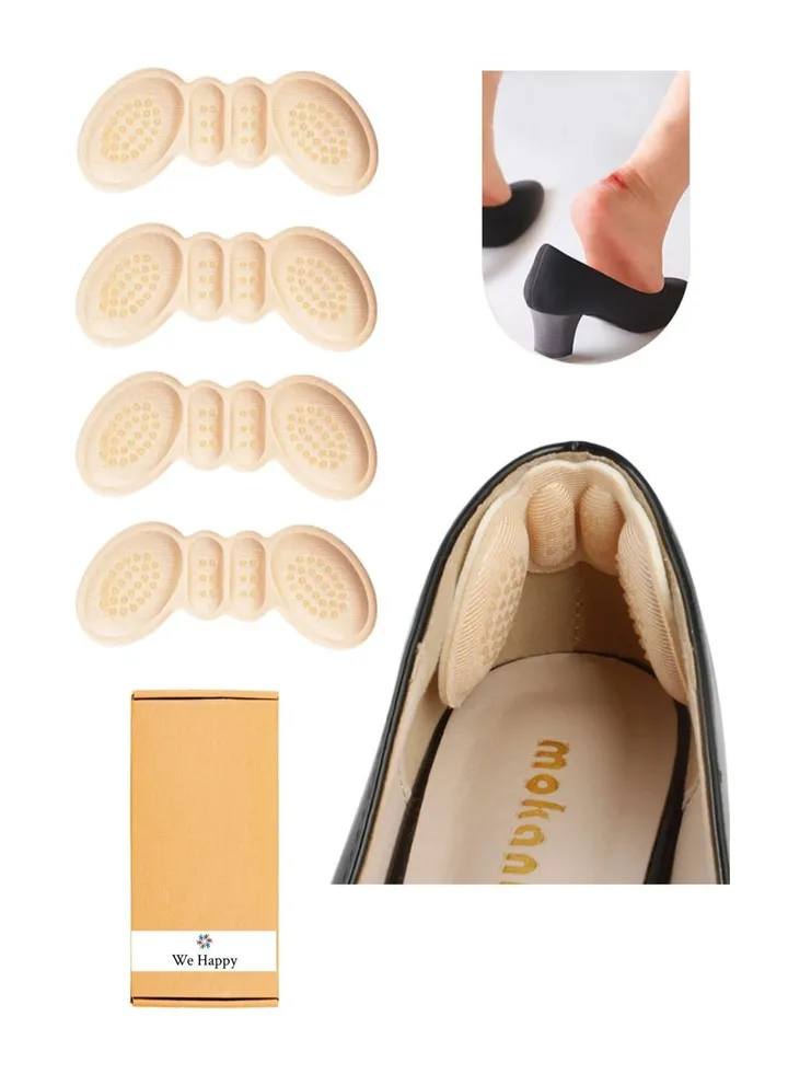 4-Piece Insoles For Shoes High Heels