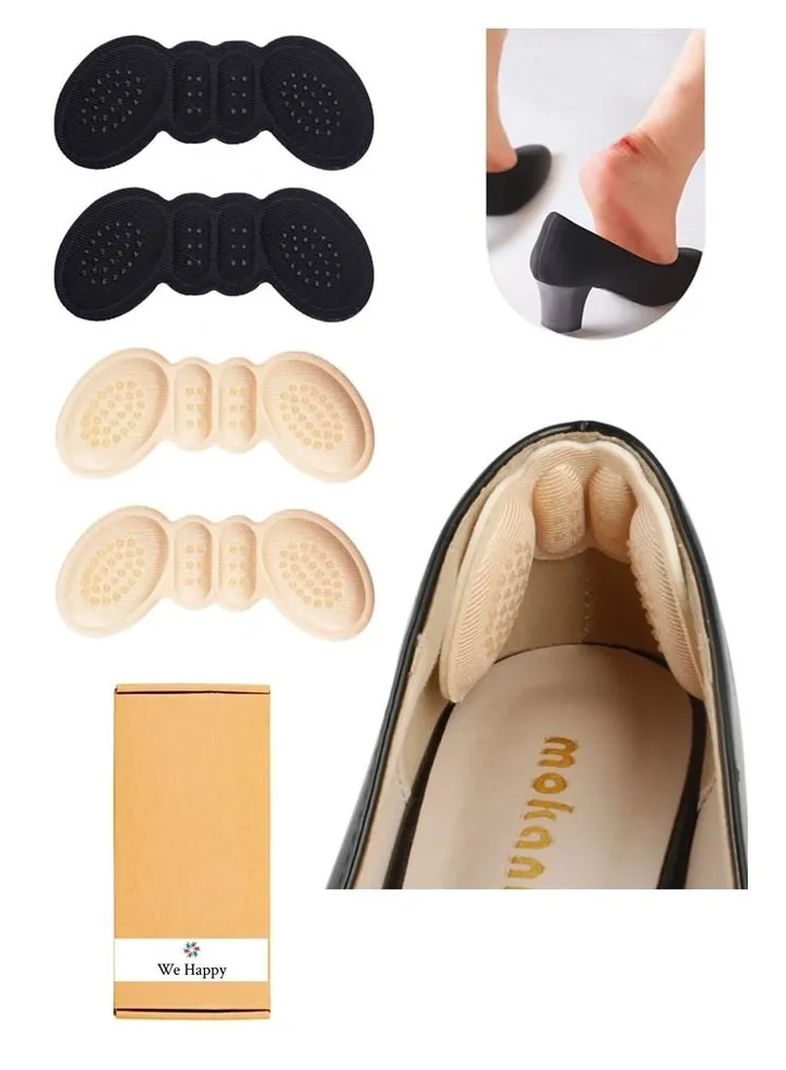 4-Piece Insoles For Shoes High Heels