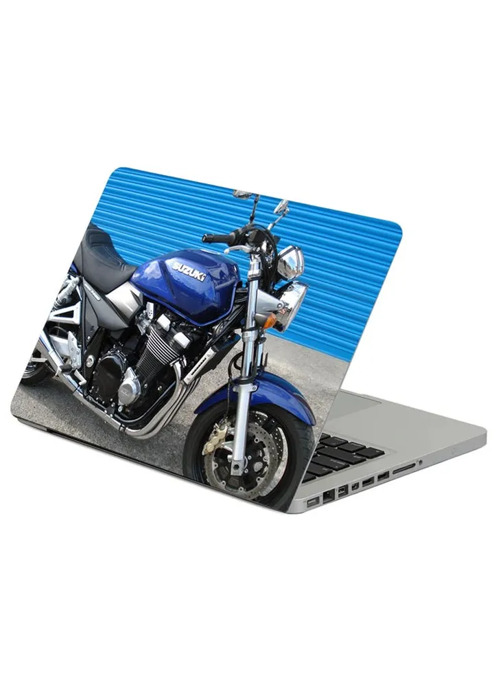 Suzuki Gsx 1400 Suzuki Motorcycle Printed Laptop Sleeve Multicolor