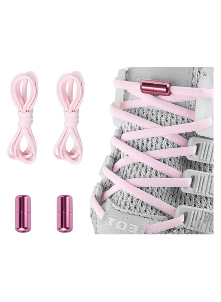 Elastic No Tie Shoe Lace Pair