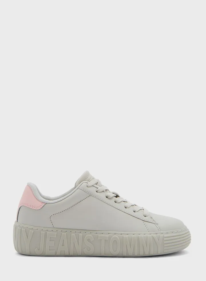 New Cupsole Leather Sneakers