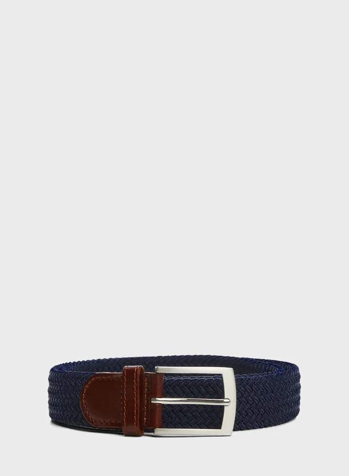 Elastic Non Allocated Hole Belt