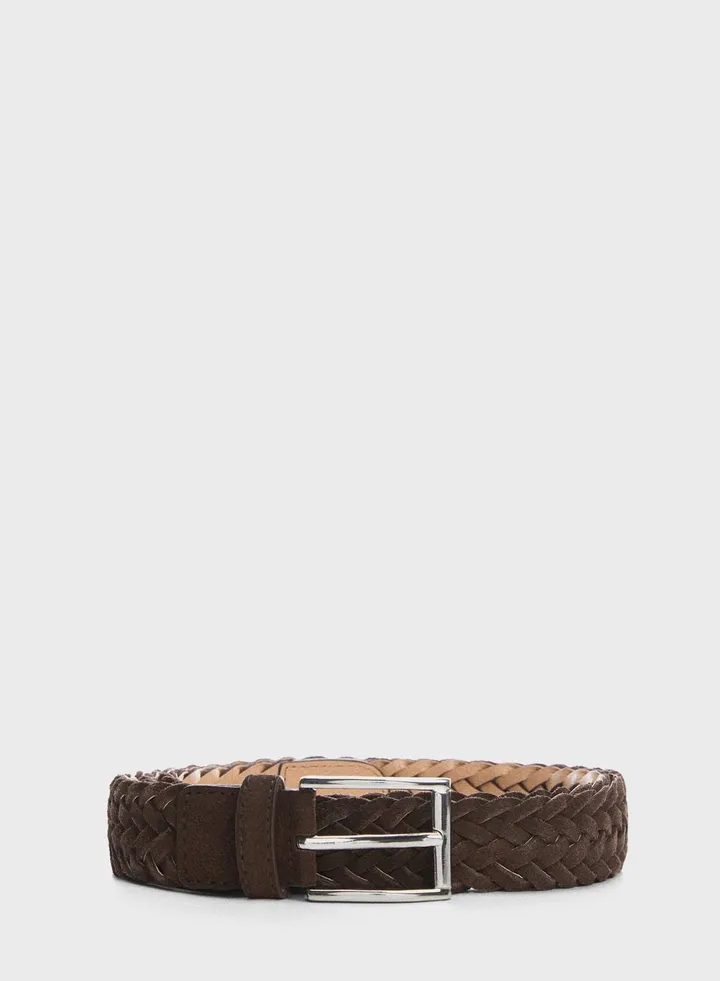 Braided Allocated Hole Belt
