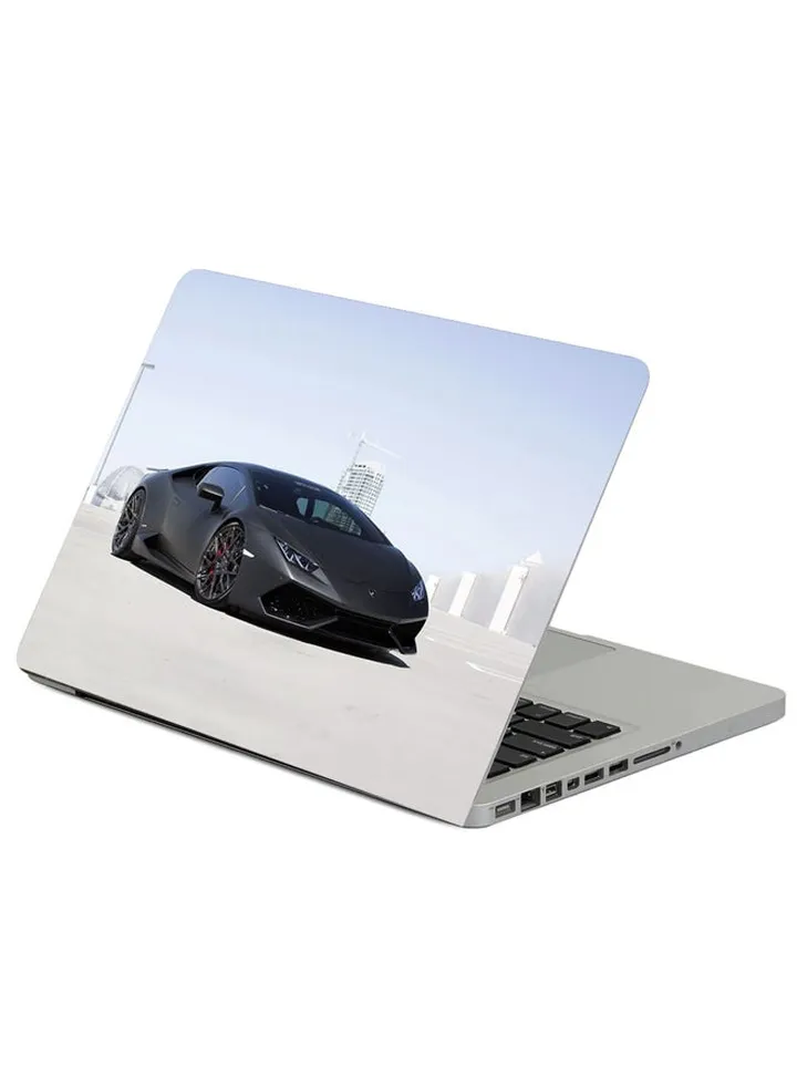 Lamborghini Huracan Gmg Printed Laptop Sicker Multicolor