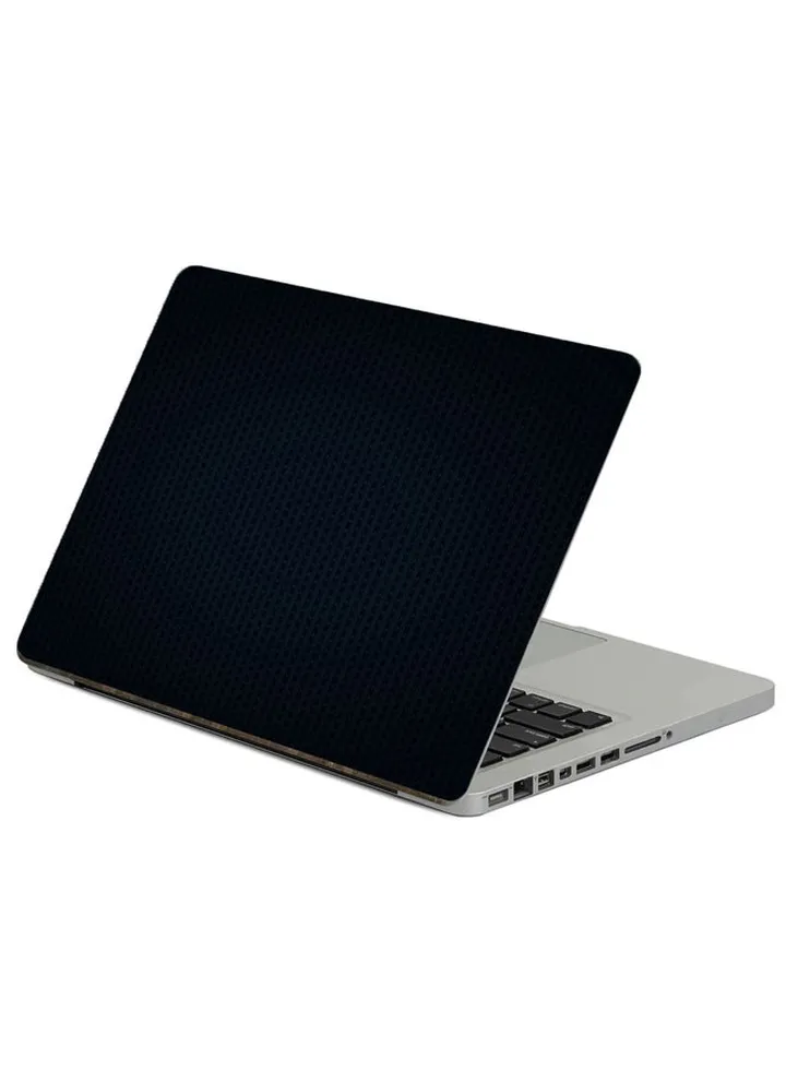 Dark Stripes Printed Laptop Sticker black black