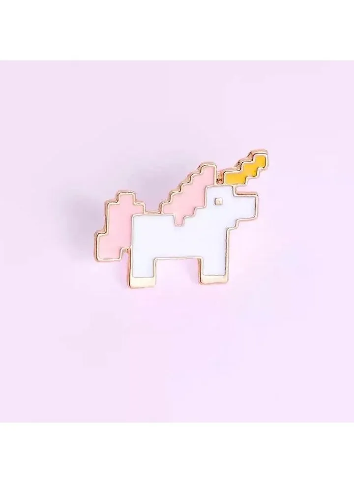 Unicorn Horse Brooch