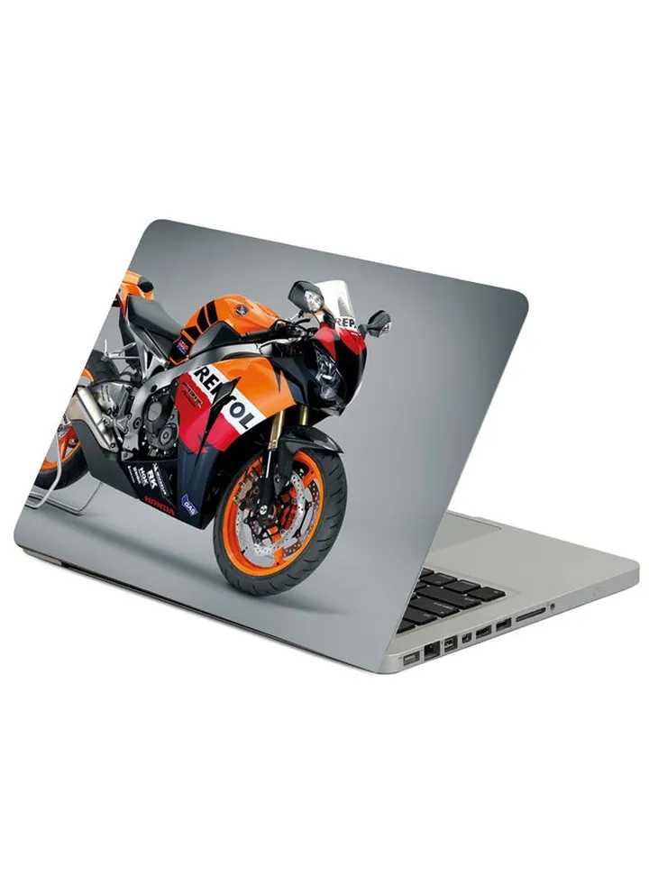 Honda Repsol Bike Printed Laptop Sleeve Multicolour